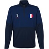 image:imageOuterstuff International Soccer mens Fifa World Cup Country 14 Zip TopBlueblue