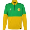 image:imageOuterstuff International Soccer mens Fifa World Cup Country 14 Zip TopGreengold
