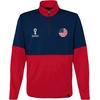 image:imageOuterstuff International Soccer mens Fifa World Cup Country 14 Zip TopRednavy