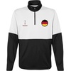image:imageOuterstuff International Soccer mens Fifa World Cup Country 14 Zip TopWhiteblack