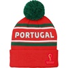 image:imageOuterstuff Mens FIFA World Cup Country Premium Bobble Cuff Pom HatRed
