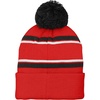 image:imageOuterstuff Mens FIFA World Cup Country Premium Bobble Cuff Pom HatRed