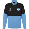 image:imageOuterstuff International Soccer mens Fifa World Cup Country 14 Zip TopBlackcobalt