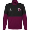 image:imageOuterstuff International Soccer mens Fifa World Cup Country 14 Zip TopBlackmaroon
