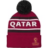 image:imageOuterstuff Mens FIFA World Cup Country Premium Bobble Cuff Pom HatBurgundy