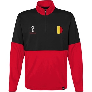 image:imageOuterstuff International Soccer mens Fifa World Cup Country 14 Zip TopBlackred