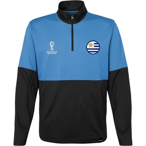 image:imageOuterstuff International Soccer mens Fifa World Cup Country 14 Zip TopBlueblack