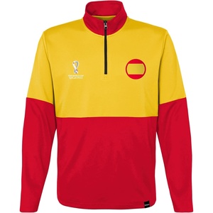 image:imageOuterstuff International Soccer mens Fifa World Cup Country 14 Zip TopGoldred