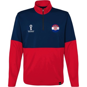 image:imageOuterstuff International Soccer mens Fifa World Cup Country 14 Zip TopNavyred