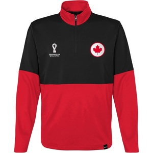 image:imageOuterstuff International Soccer mens Fifa World Cup Country 14 Zip TopRedwhite