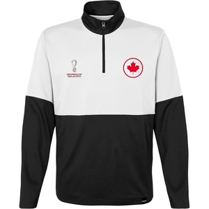 image:imageOuterstuff International Soccer mens Fifa World Cup Country 14 Zip TopWhitered