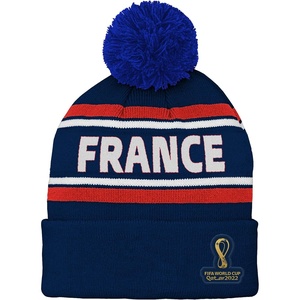 image:imageOuterstuff Mens FIFA World Cup Country Premium Bobble Cuff Pom HatBlue