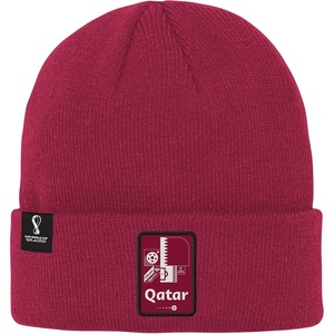 image:imageOuterstuff Unisex Youth FIFA World Cup Country Core Rib Knit Beanie HatBurgundy