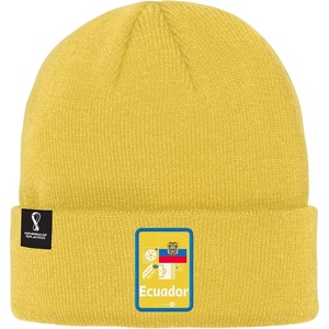 image:imageOuterstuff Unisex Youth FIFA World Cup Country Core Rib Knit Beanie HatYellow